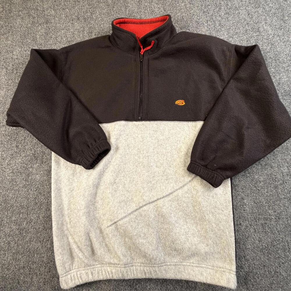 Bugle Boy Men's Fleece Half-Zip‎ Pullover Large Jacket #1270